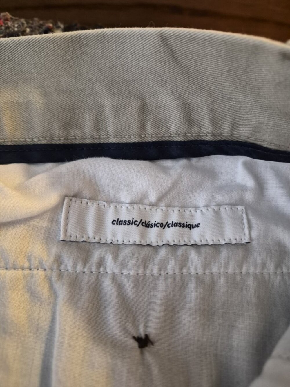 Amazon Essentials Men's Lite Beige Straight Leg Chino Khaki Pants Size 38/30 - Picture 7 of 10